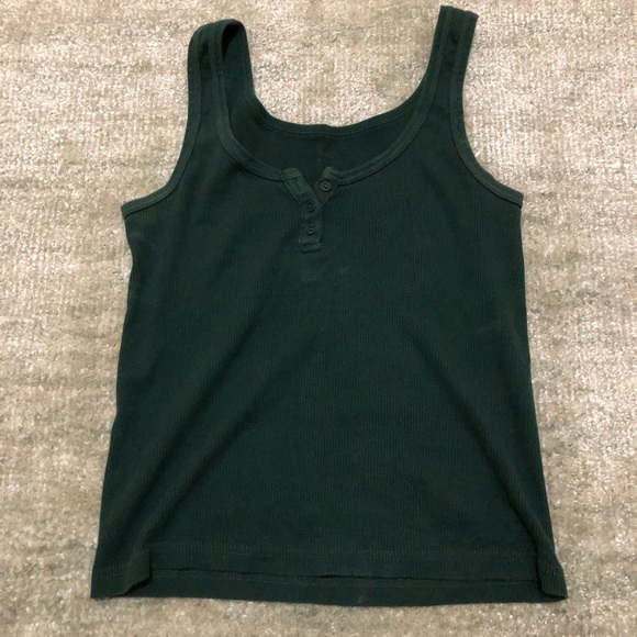 Green tank top - Picture 1 of 1